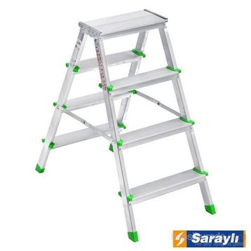 Saraylı Çift Taraflı 4+4 Alüminyum Merdivem
