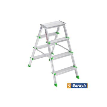 Saraylı Çift Taraflı 4+4 Alüminyum Merdivem