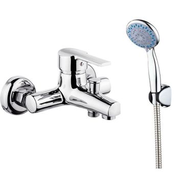 Sardıcı Banyo Bataryası ve Duş Musluğu Seti 150 cm Uzunluğunda Banyo Bataryası