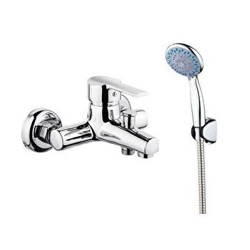 Sardıcı Banyo Bataryası ve Duş Musluğu Seti 150 cm Uzunluğunda Banyo Bataryası