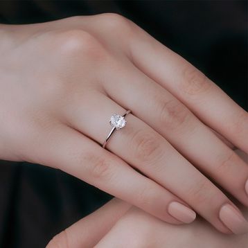 Sare Pırlanta SPYZ-5000 Pırlanta Tektaş Yüzük