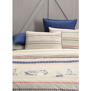 Sarev Avsa Fancy Poplin Çok Renkli 240x260 cm Nevresim Takımı