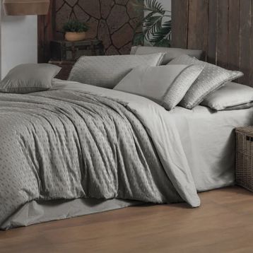Sarev Mood Comfort Marbella Gri Çift Kişilik Nevresim Takımı