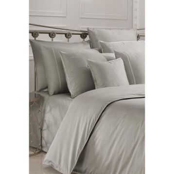 Sarev Sartoria Pamuk Saten Gri V7 Çift Kişilik 200x220 cm Nevresim Takımı