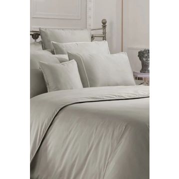 Sarev Sartoria Pamuk Saten Gri V7 Çift Kişilik 200x220 cm Nevresim Takımı