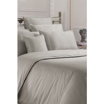 Sarev Sartoria Pamuk Saten Gri V7 Çift Kişilik 200x220 cm Nevresim Takımı