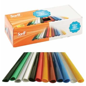 Sarff 10 mm Siyah Oval Sırtlık