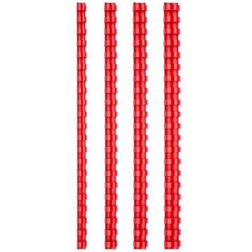 Sarff 15312014 100'lü 8 mm Kırmızı Plastik Spiral