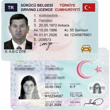 Sarff A-031H 55x85 mm 100'lü Pvc Ehliyet Kabı