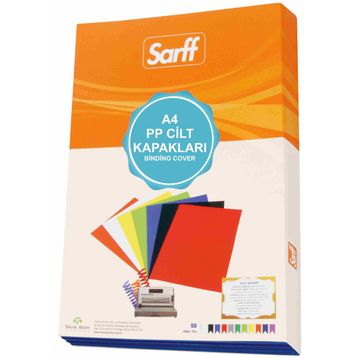 Sarff A4 450MIC Opak Beyaz Cilt Kapağı