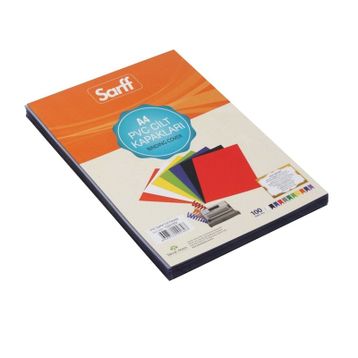 Sarff A4 Opak Pvc Yeşil 100'lü Cilt Kapağı