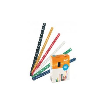 Sarff Bind 8 mm Mavi Plastik Spiral