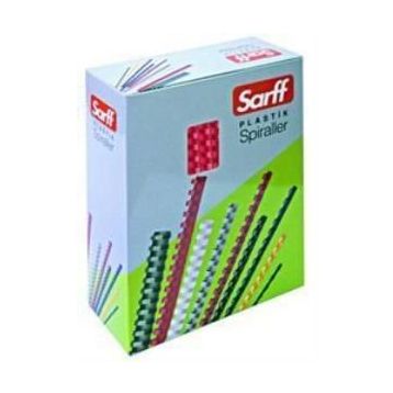 Sarff Bind Kırmızı 16 mm Plastik Spiral