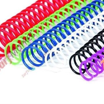 Sarff Pvc Helezon 28 mm Siyah Plastik Spiral