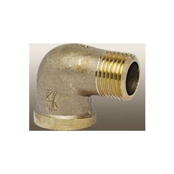 Sarı 1/2" Kuyruklu Dirsek