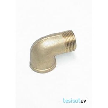 Sarı 3/8" Kuyruklu Dirsek