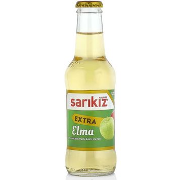 Sarıkız 200 ml Exstra Yeşil Elma Aromalı Maden Suyu