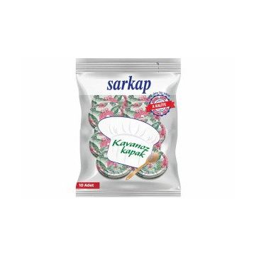 Sarkap 10'lu Desenli Kavanoz Kapağı