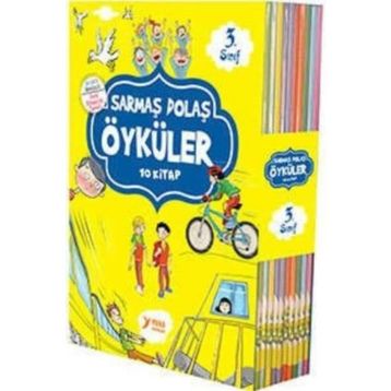 Sarmaş Dolaş Öyküler Kutulu Set 10 Kitap - kollektif