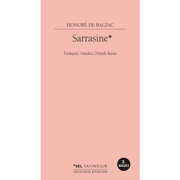 Sarrasine - Honore de Balzac