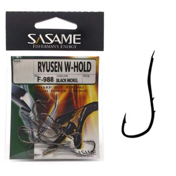 Sasame Ryusen W-HOLD Black F-988 Serisi 14 Olta İğnesi