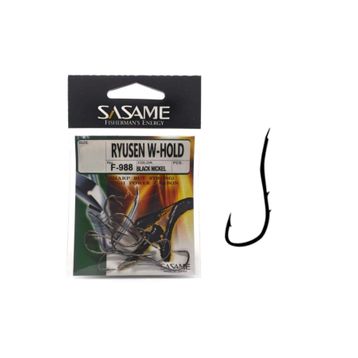 Sasame Ryusen W-HOLD Black F-988 Serisi 14 Olta İğnesi