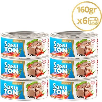 Sasu Acılı Adana 160 gr Ton Balığı (2 adet)