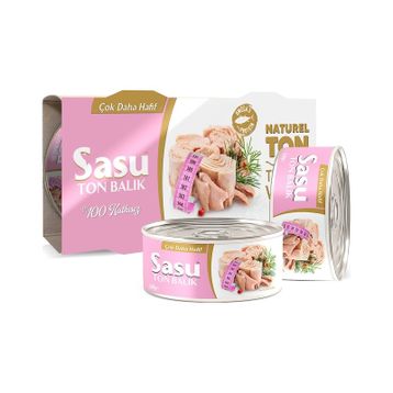 Sasu Light Suda 160 gr Ton Balığı (2 adet)