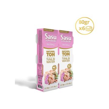 Sasu Light Suda 80 gr Ton Balığı (3 adet)