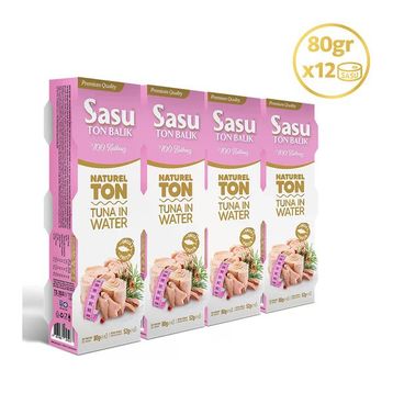 Sasu Light Suda 80 gr Ton Balığı (3 adet)
