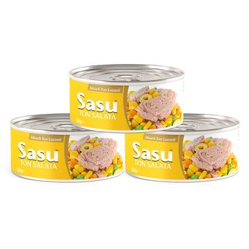 Sasu Mısırlı 160 gr Ton Salata (2 adet)