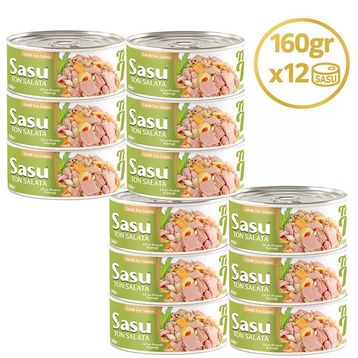 Sasu Tahıllı 160 gr Ton Salata (2 adet)