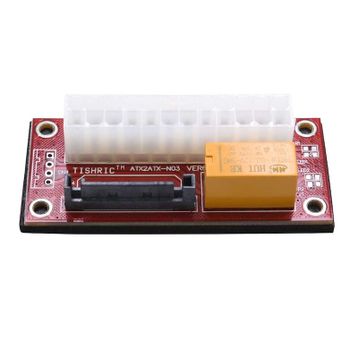 Sata Molex ADD2PSU ATX Sata Molex 24 Pin Güç Kaynağı Bağlantı Adaptörü