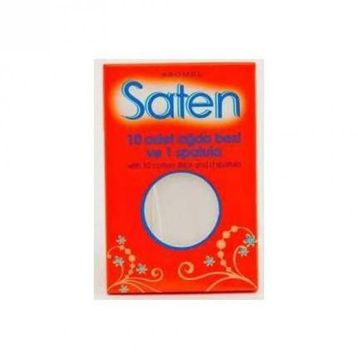 Saten 10'lu Ağda Bezi + Spatula