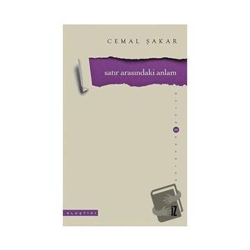 Satır Arasındaki Anlam - Cemal Şakar