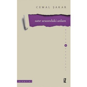 Satır Arasındaki Anlam - Cemal Şakar