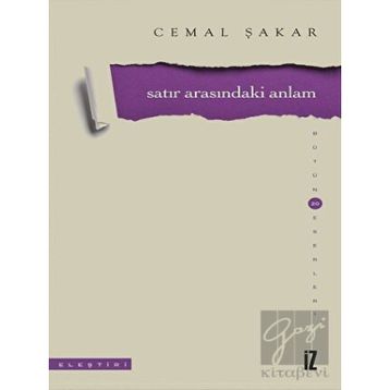 Satır Arasındaki Anlam - Cemal Şakar
