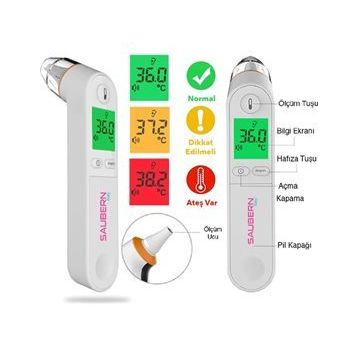 Saubern BNT9601 Kulaktan Ateş Ölçer