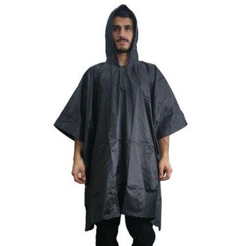 Savage 11015 Siyah Panço Yağmurluk