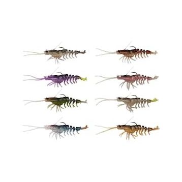 Savage 9 cm 7 gr Gear 3D Shrimp Weedless Silikon Karides