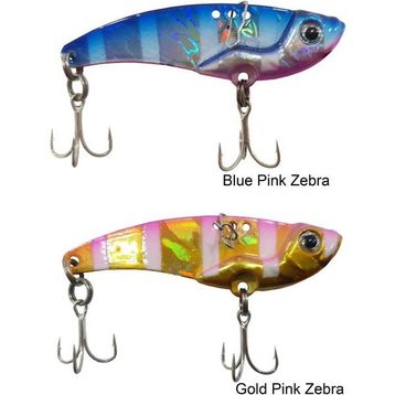 Savage Gear 3D Minnow VİB Blade 3.5 cm 4 gr Jig Blue Pink Zebra Suni Yem