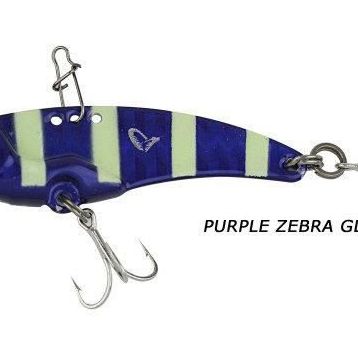 Savage Gear 3D VİB Blade 3.5 cm 4 gr Jig Purple Zebra Glow Suni Yem