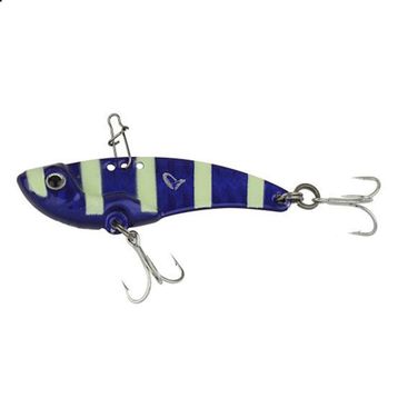 Savage Gear 3D VİB Blade 3.5 cm 4 gr Jig Purple Zebra Glow Suni Yem