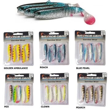 Savage Gear Cannibal 6.8 cm 3 gr 5 Adet Clown Suni Yem