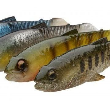 Savage Gear Craft Cannibal Paddletail 12.5 cm 20 gr Clear Water Mix 4 Adet Suni Balık Yemi