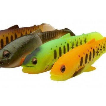 Savage Gear Craft Cannibal Paddletail 4 Adet 10.5 cm 12 gr Dark Water Mix