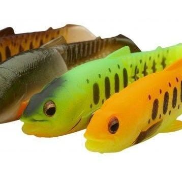 Savage Gear Craft Cannibal Paddletail 4 Adet 10.5 cm 12 gr Dark Water Mix