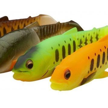 Savage Gear Craft Cannibal Paddletail 4 Adet 12.5 cm 20 gr Dark Water Mix