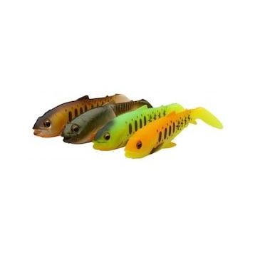 Savage Gear Craft Cannibal Paddletail 4 Adet 12.5 cm 20 gr Dark Water Mix