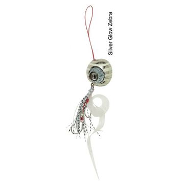 Savage Gear Cuttle Eye 100 gr Silver Zebra Glow Suni Yem
